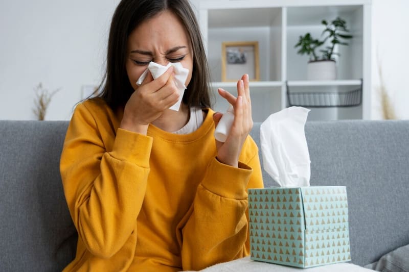 Provoca aumento en la circulación de virus respiratorios.