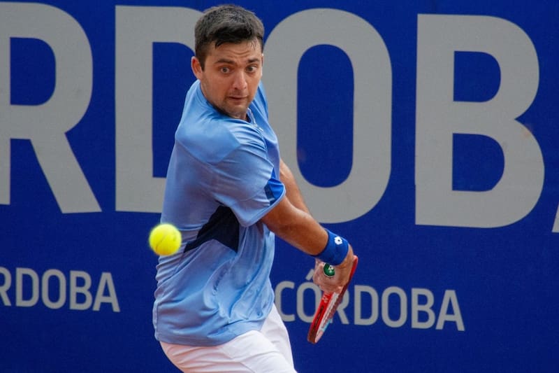 Tomás Barrios jugó por primera vez cuartos de final de un torneo ATP