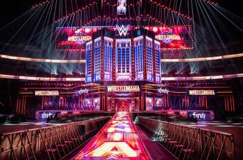 ¿El mejor de la historia? WWE reveló el imponente escenario para las dos noches de WrestleMania