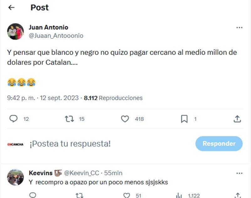 Los comentarios sobre Catalán