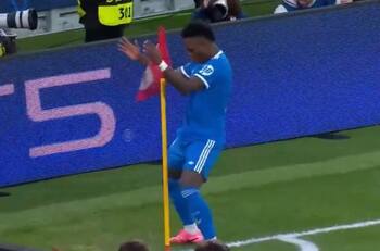 VIDEO | El golazo al ángulo de Vinícius Júnior que puso en ventaja al Real Madrid sobre el Benfica de Mourinho