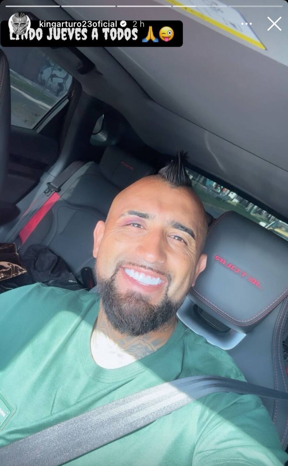 Cortesía Instagram | Arturo Vidal