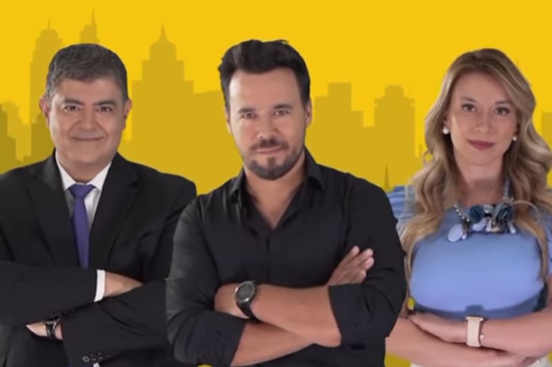 Nuevo programa de Eduardo de la Iglesia junto a Daniela Forero-Ortiz y Mauricio Daza/ Instagram