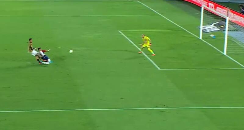 desperdició una chance clara.