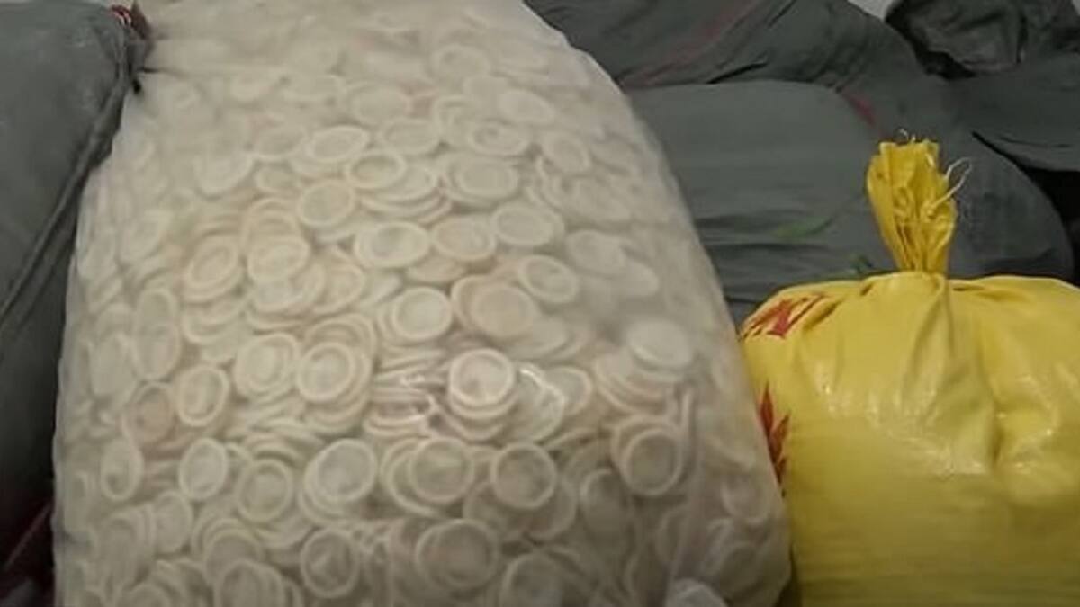 Condones reciclados: Más de 324.000 preservativos "reacondicionados" fueron incautados en Vietnam