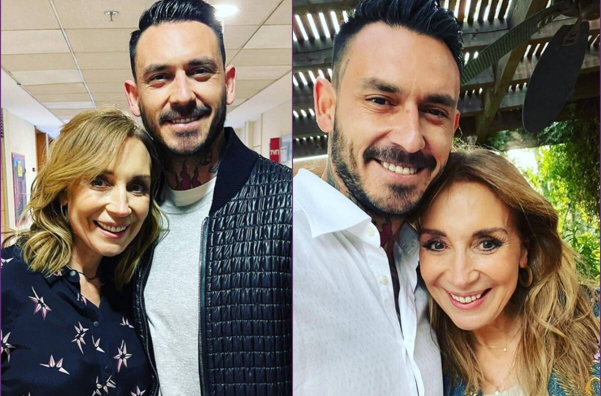 "Te amo": La especial despedida de Mauricio Pinilla a Karen Doggenweiler tras su renuncia a TVN