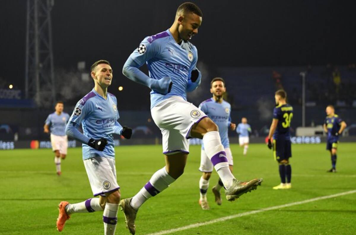 Gabriel Jesús le dio la tranquilidad al City con este golazo