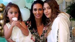 De jeans y chaqueta de cuero: Pamela Díaz y sus hijas marcaron tendencia con su look en concierto de Shakira