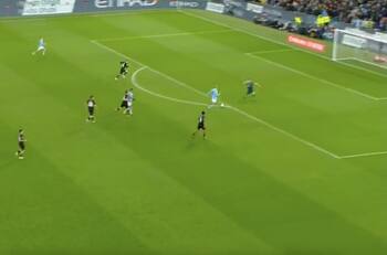 VIDEO | Sigue imparable: los 3 goles de Erling Haaland en goleada del Manchester City por la FA Cup