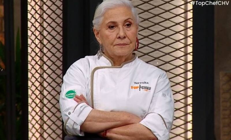 se molestó con los jueces de "Top Chef VIP". Créditos: Pantallazo CHV