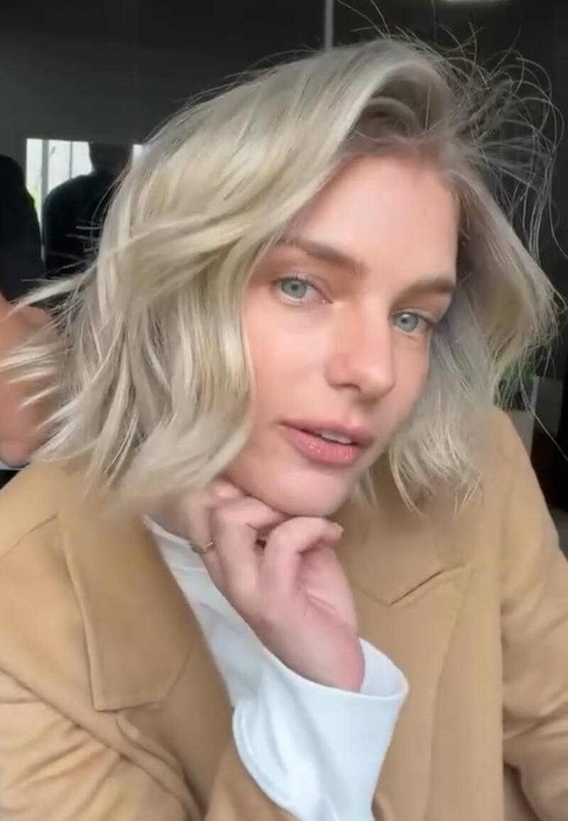 Josefina Montané estrenó moderno corte de pelo. Créditos: Instagram