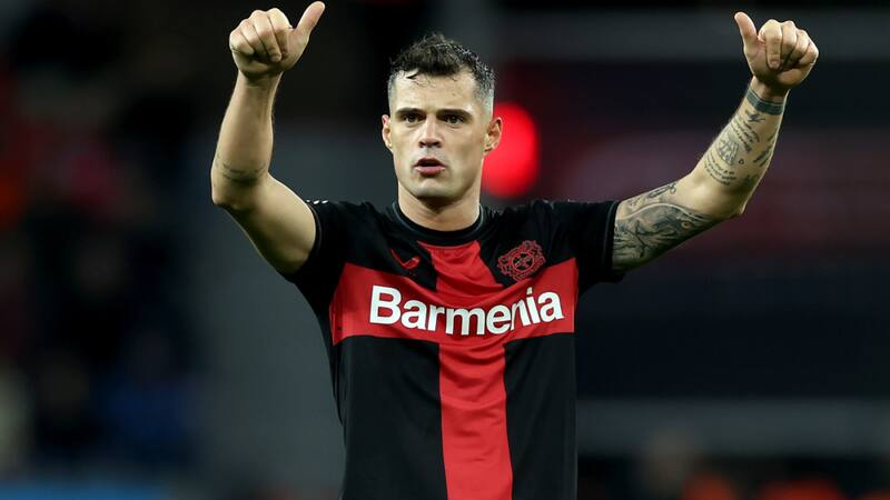 Granit Xhaka fue señalado como el mejor fichaje del Leverkusen