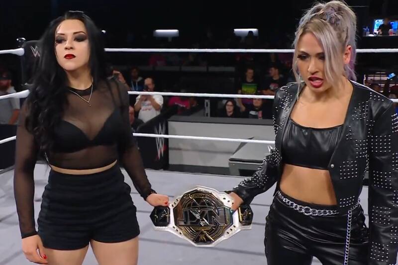 hizo su primera aparición en vivo en WWE NXT.