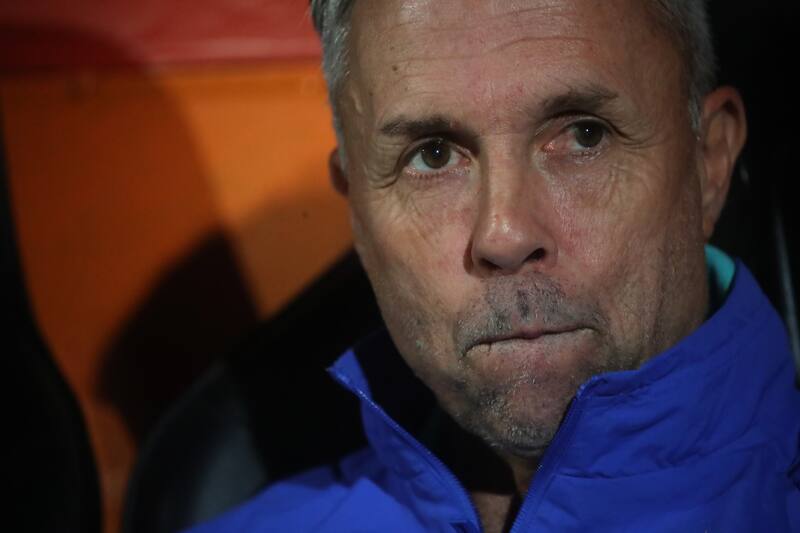 El entrenador de Universidad de Chile, Gustavo Alvarez.