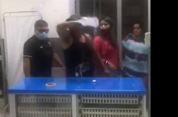 Funcionarios de Hospital El Pino fueron atacados por familia de fallecido por COVID-19