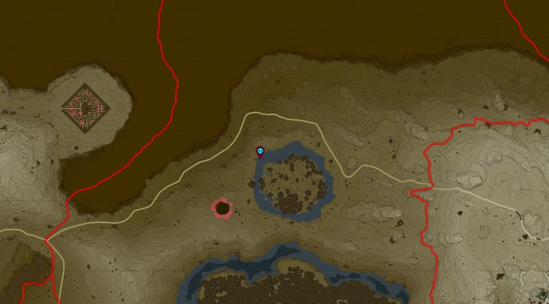 Ubicaciones octorok acuático.