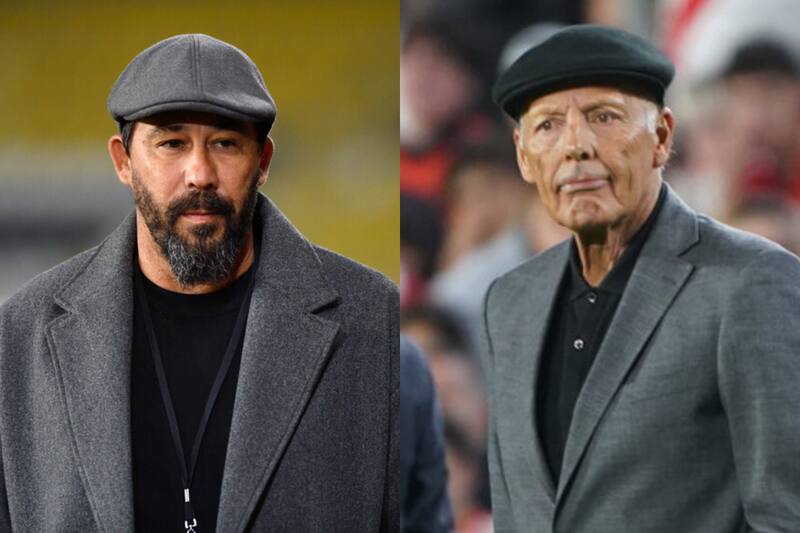 Vitamina Sánchez y su homenaje a Miguel Ángel Russo, ex DT de la U. Foto: Aton.