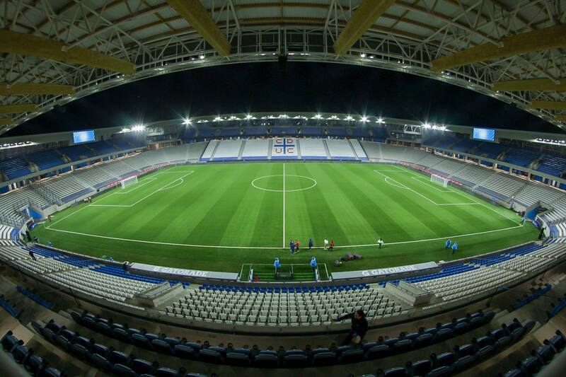 se abrió a recibir público de Colo Colo y Universidad de Chile. Foto: Felipe Escobedo.