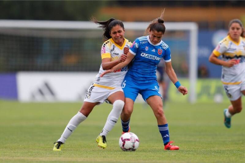 y Coquimbo Unido animaron una espectacular semifinal del Campeonato Nacional Femenino. Foto: Prensa U de Chile.