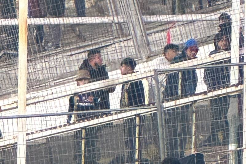 apoyando a Universitario en el Monumental.