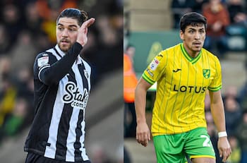 Francisco Sierralta le ganó el duelo de chilenos a Marcelino Núñez con agónico triunfo del Watford ante Norwich