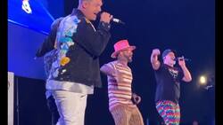 Integrantes de Backstreet Boys y NSYNC cumplieron el sueño de sus fanáticos y se presentaron juntos