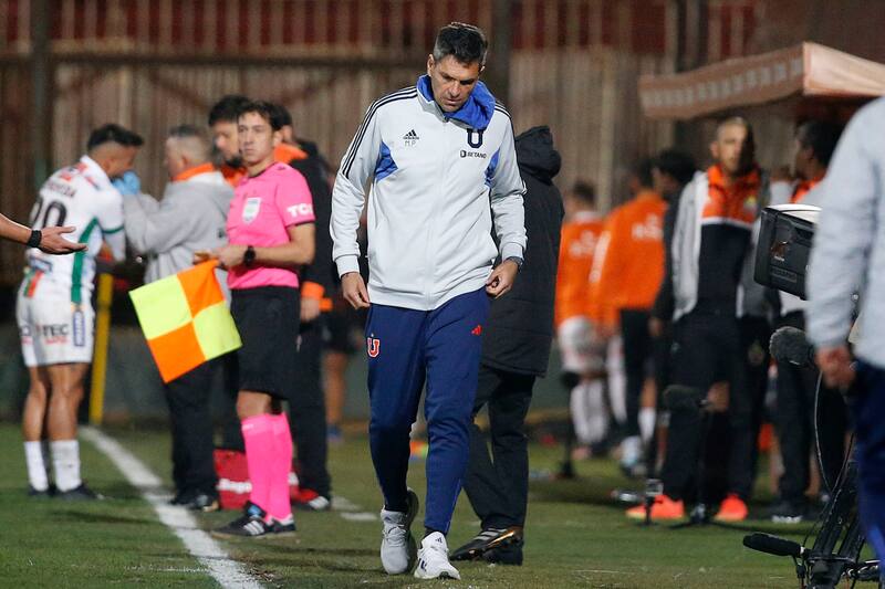 Mauricio Pellegrino, entrenador de Universidad de Chile, busca variantes para el segundo semestre. Foto: Agencia Aton.
