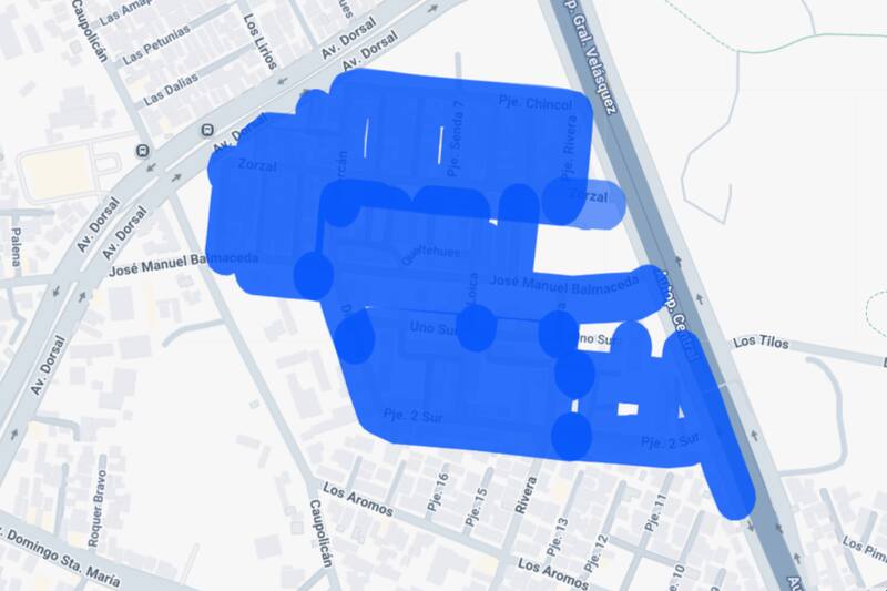 En este sector también durará el corte por seis horas. Créditos: Enel.