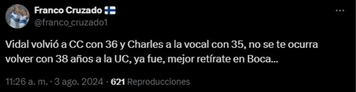 Criticas a Gary Medel en su cumpleaños