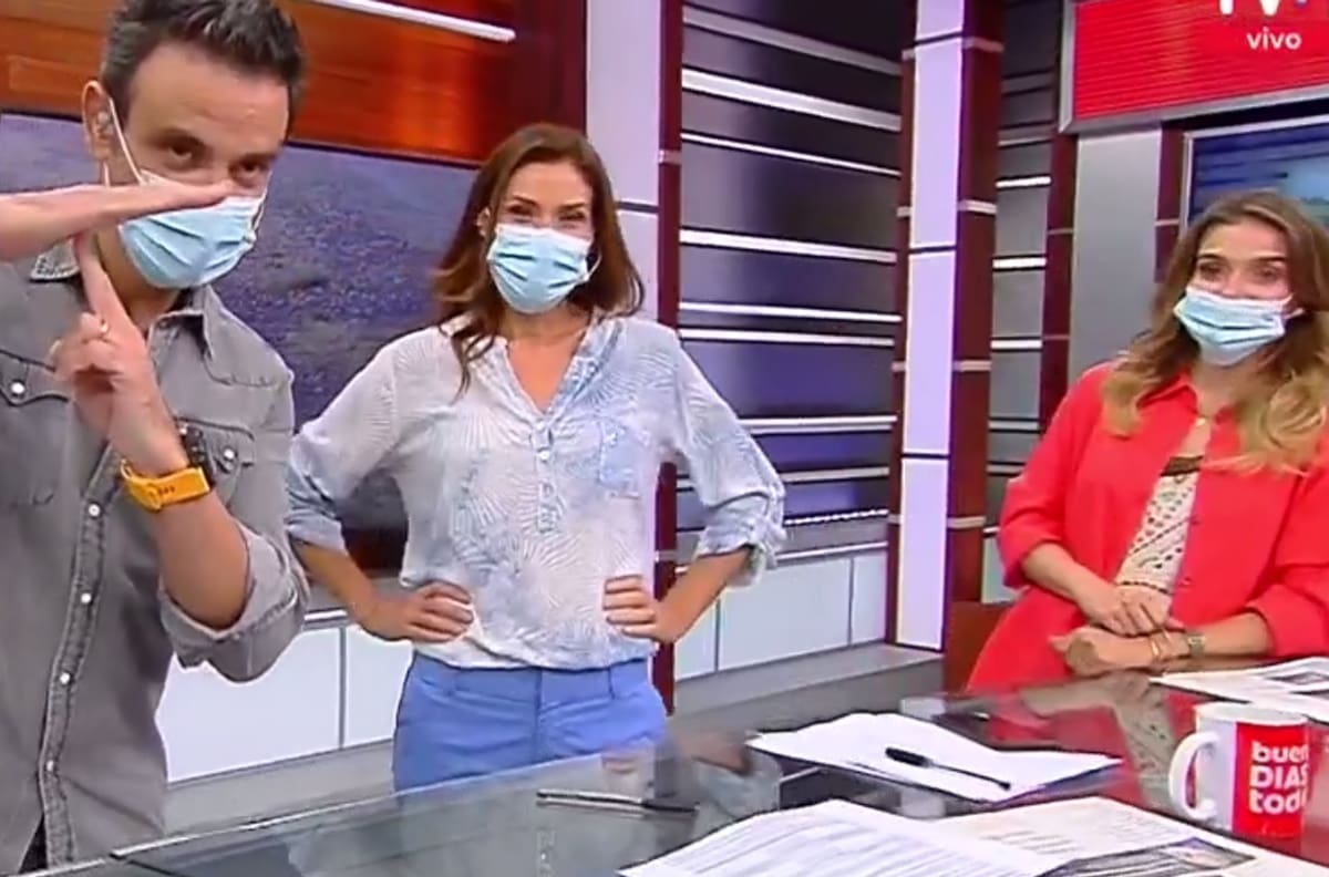 "Todo feliz": Gonzalo Ramírez, María Luisa Godoy y Carolina Escobar iniciaron la mañana con animosa actitud
