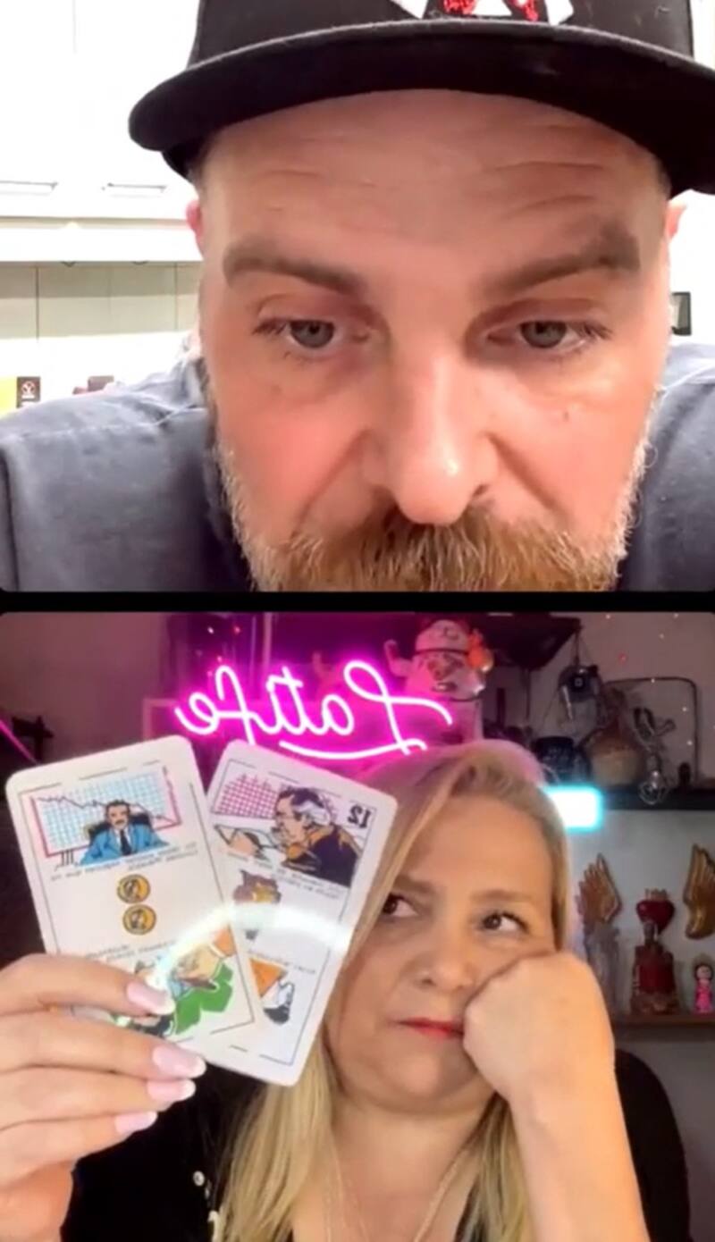 José Antonio Neme y Latife Soto este domingo. Créditos: Instagram