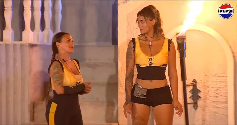 Blue Mary y Camila Recabarren se hicieron muy amigas en "Ganar o Servir".