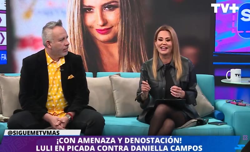 Daniella Campos le respondió a Luli. Créditos: Pantallazo TV+