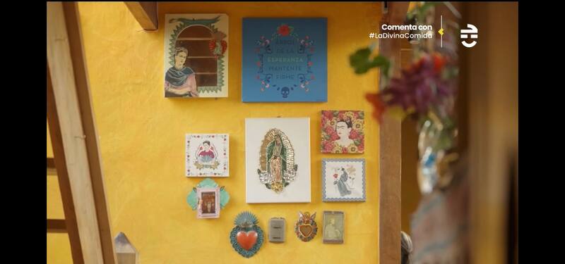 Frida Kahlo es una de las inspiraciones de Malucha Pinto.