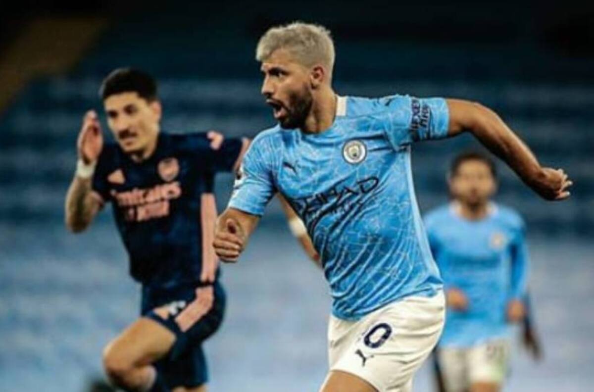 'Pep' Guardiola defendió al Kun Agüero tras polémico gesto con jueza de línea