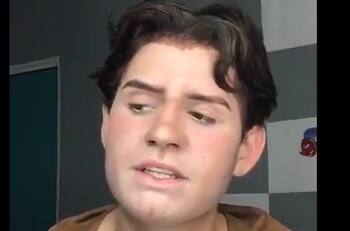 Usuarios en internet encontraron a joven idéntico a 'Shrek' en versión humana