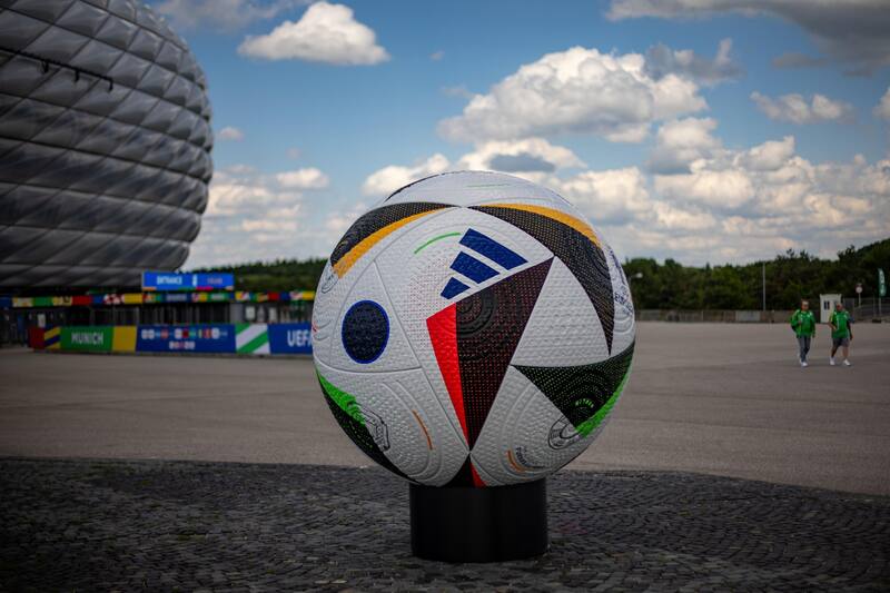 Fussballliebe, la pelota oficial de la Eurocopa 2024. EFE
