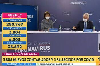 El particular detalle de "Contigo en la Mañana"en el reporte diario del Minsal