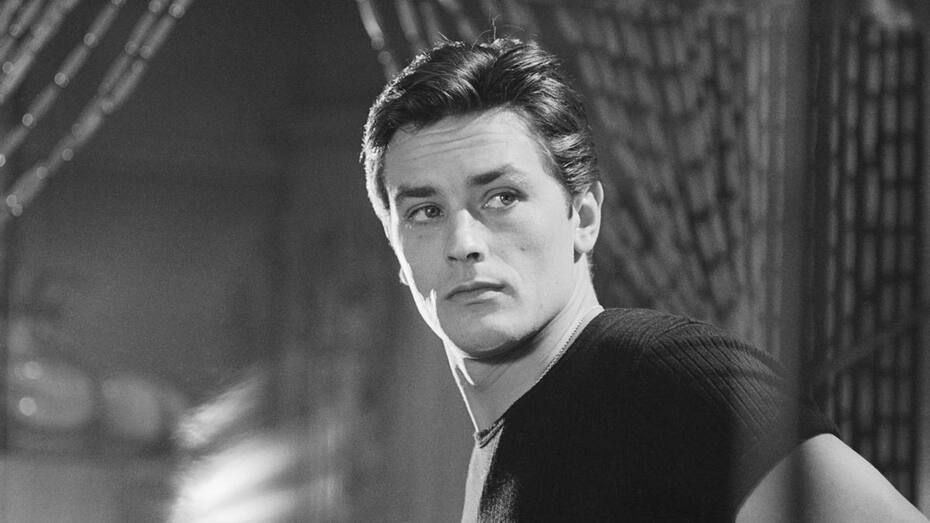 Pese a su popularidad en Europa, Alain Delon nunca logró brillar en Hollywood.