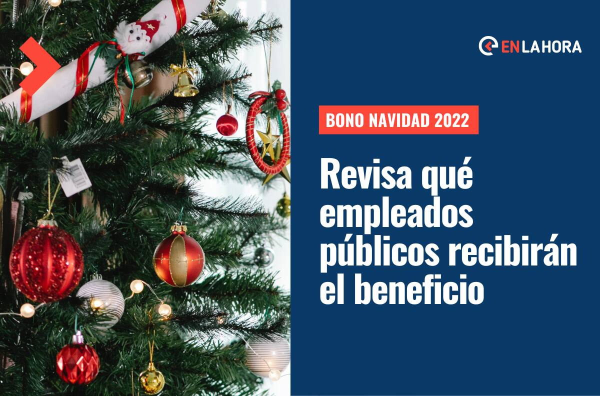 Bono Navidad 2022: ¿Qué empleados públicos recibirán el aporte económico?