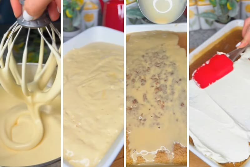 En pocos minutos puedes preparar este exquisito postre.
Créditos: IG @lacocina_depaula.