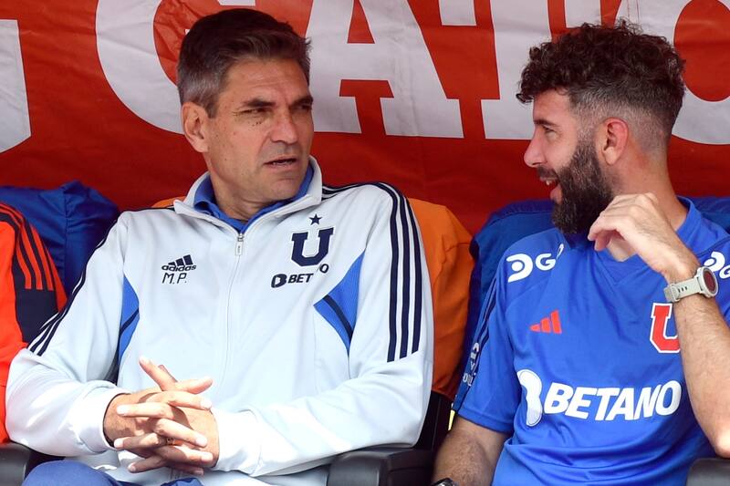 Mauricio Pellegrino, técnico de la U. Foto: Agencia Aton.