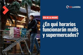 Día de la Madre: ¿A qué hora cierran los supermercados y malls hoy domingo 8 de mayo en Santiago?