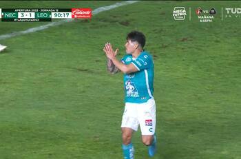 VIDEO| Ley del ex: Víctor Dávila marcó doblete con León y pidió disculpas a la hinchada del Necaxa