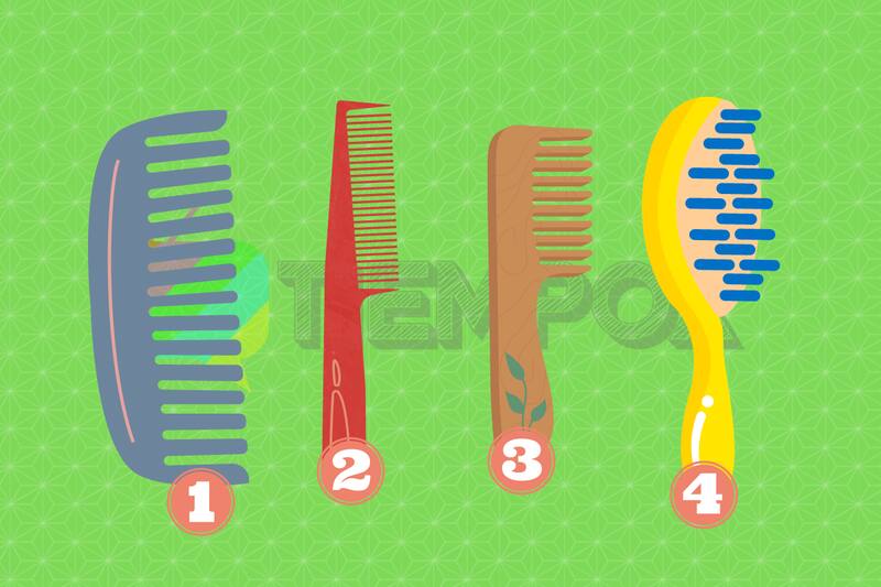 El peine que elijas te dirá si tienes buen estilo o no.