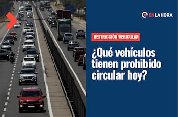 Restricción Vehicular 2022 | ¿Qué vehículos no pueden circular este domingo 10 de julio en Santiago?