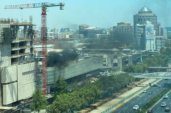 Descartan incendio en el Mall Parque Arauco: generador provocó emanación de humo