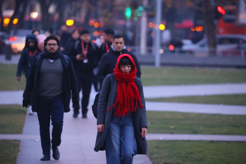 Habrá además vientos de hasta 15 kilómetros por hora.