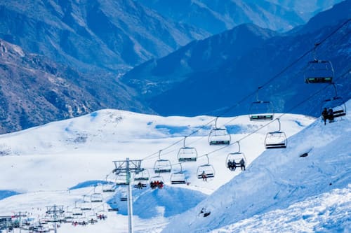 ¿Quieres ir a la nieve? Esto cuesta una entrada en los centros más importantes de Chile