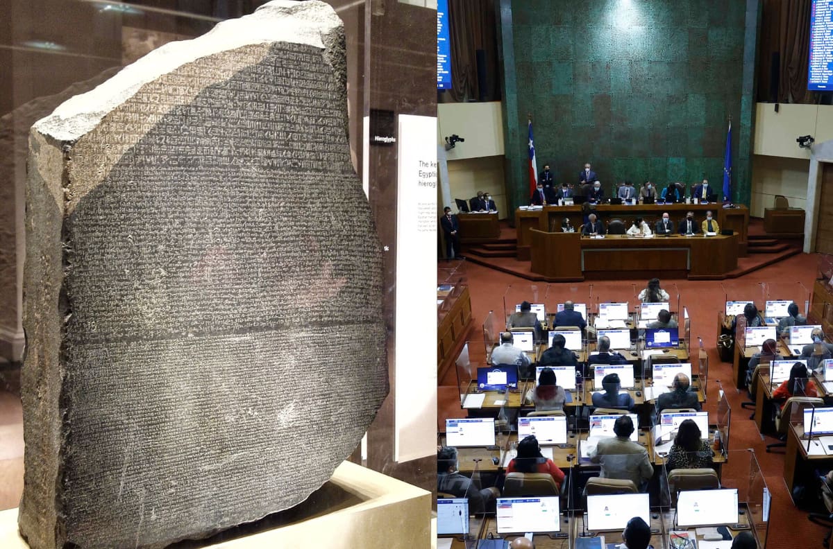 Efemérides 15 de julio | Diputados aprueban el primer retiro del 10% y se descubre la Piedra Rosetta
